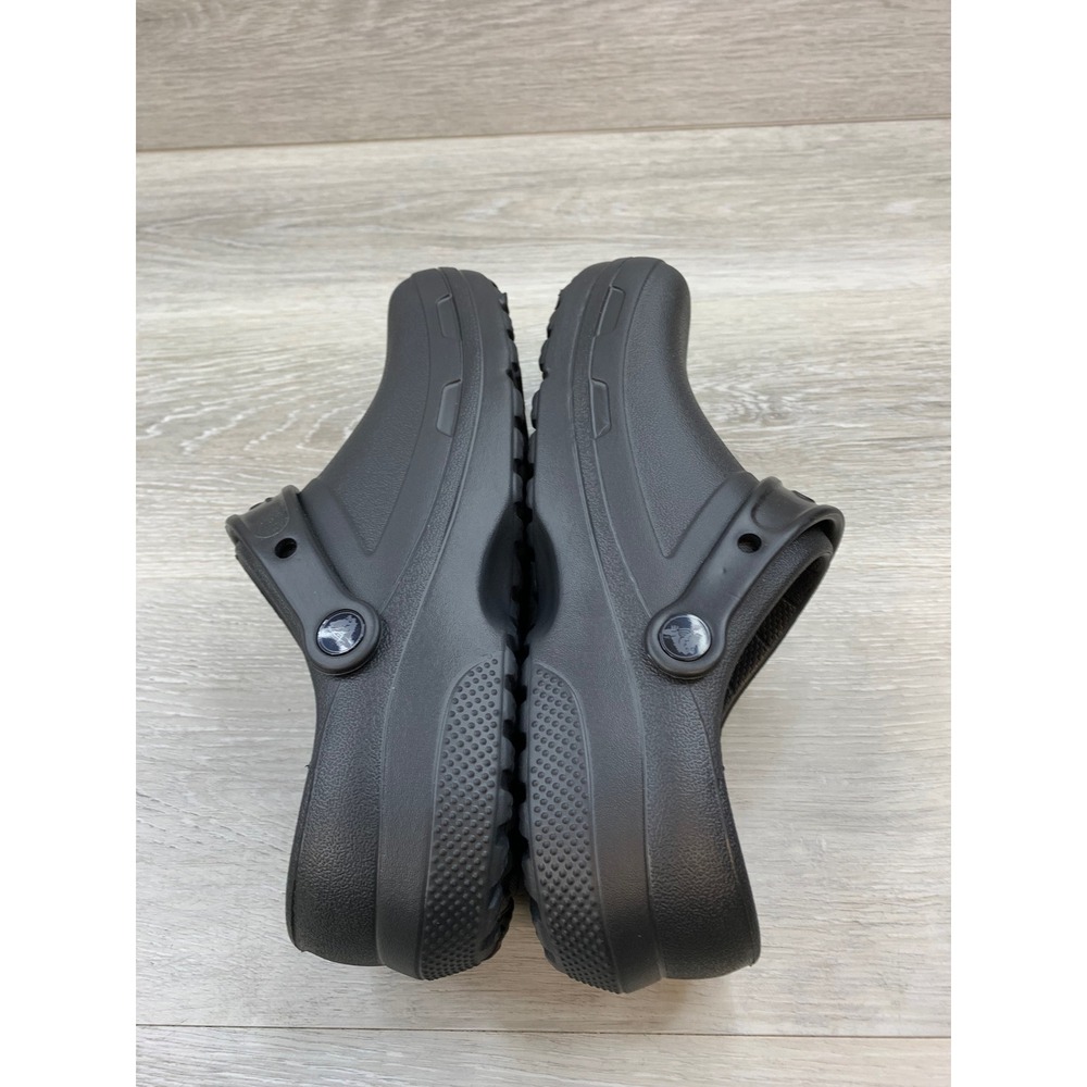 Crocs Women's Bistro Clog Black Slip On Resistant Work Shoes 9 Casual Shoes View 5